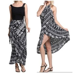 Womens long Boho skirt
